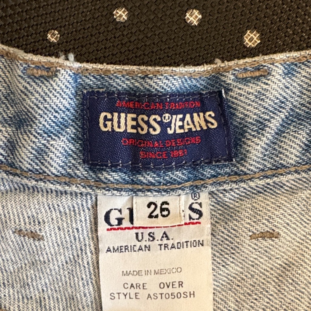 Guess Light Wash Denim Kids Shorts